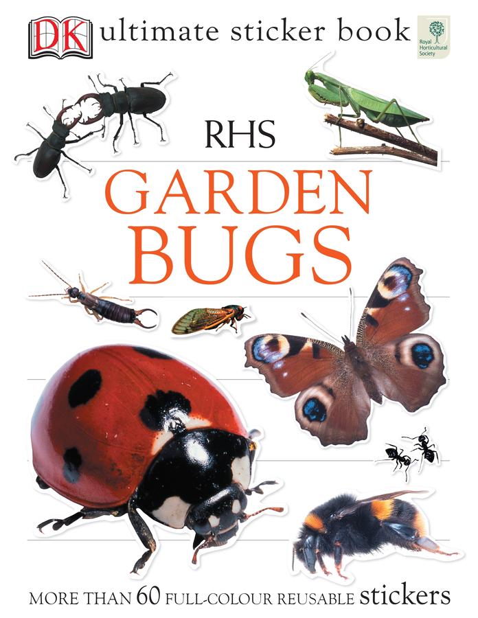 RHS Garden Bugs Ultimate Sticker Book-Children’s interactive and activity books and kits-買書書 BuyBookBook