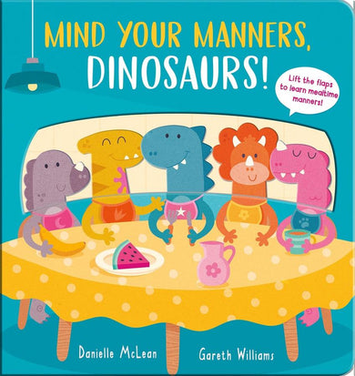 Mind Your Manners, Dinosaurs!-Children’s picture books-買書書 BuyBookBook