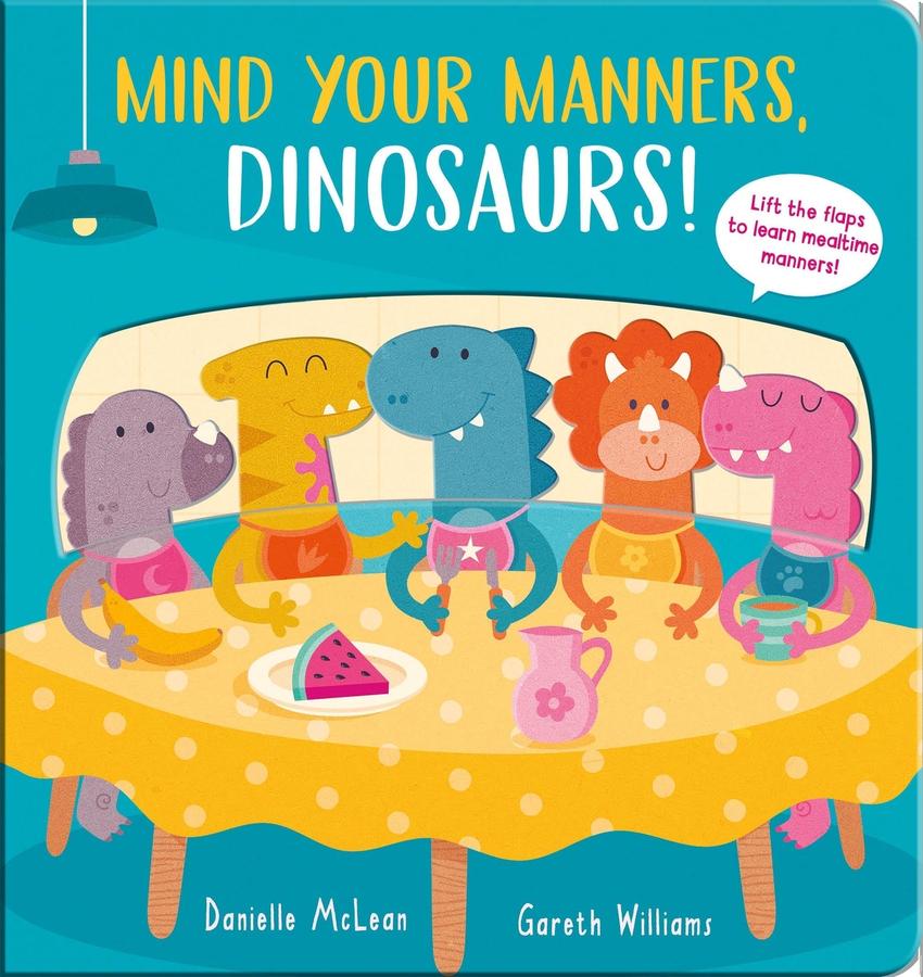 Mind Your Manners, Dinosaurs!-Children’s picture books-買書書 BuyBookBook