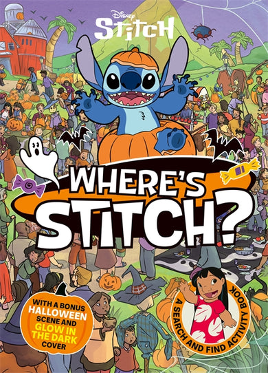 Where's Stitch? LIMITED HALLOWEEN Edition-Children’s interactive and activity books and kits-買書書 BuyBookBook