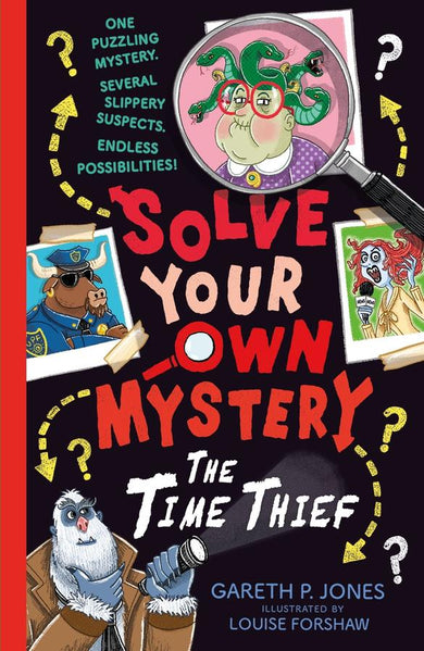 Solve Your Own Mystery: The Time Thief-Children’s / Teenage fiction: Action and adventure stories-買書書 BuyBookBook