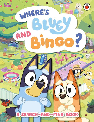 Bluey: Where's Bluey and Bingo?-Children’s interactive and activity books and kits-買書書 BuyBookBook