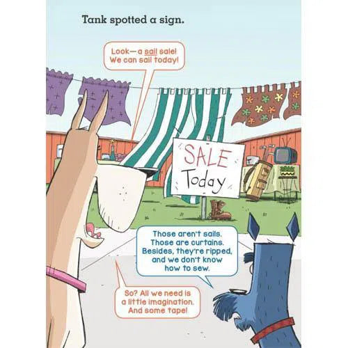 Haggis and Tank Unleashed #1 All Paws on Deck (Branches) Scholastic