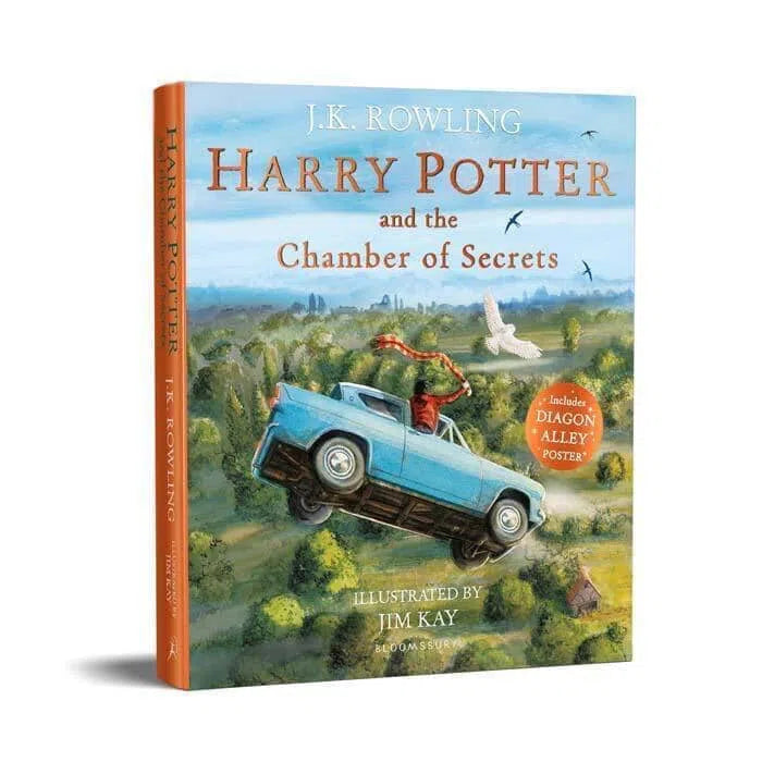 Harry Potter (正版) (#2) and the Chamber of Secrets Illustrated Edition (J.K. Rowling) Fiction: 奇幻魔法 Fantasy & Magical Bloomsbury 平裝書 Paperback
