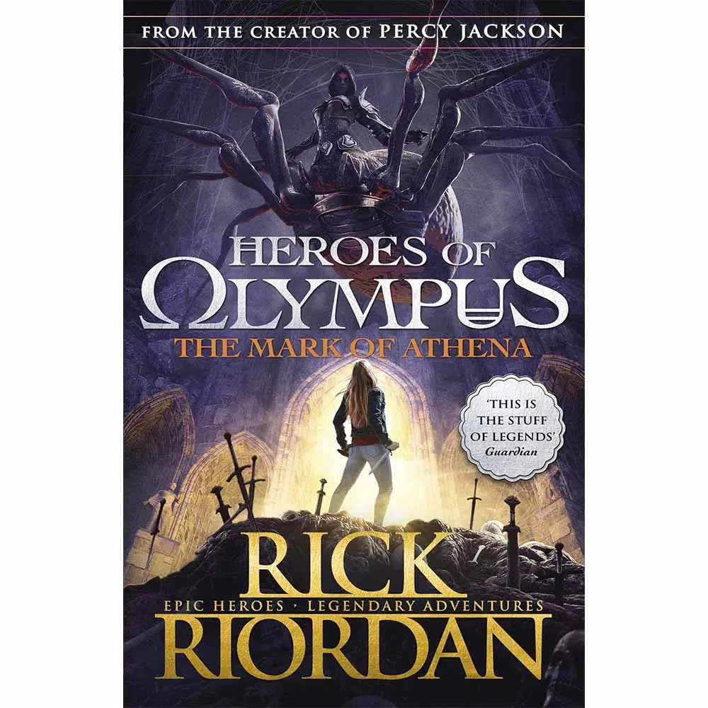 Heroes of Olympus #3 The Mark of Athena (Rick Riordan)-Fiction: 神話傳說 Myth and Legend-買書書 BuyBookBook