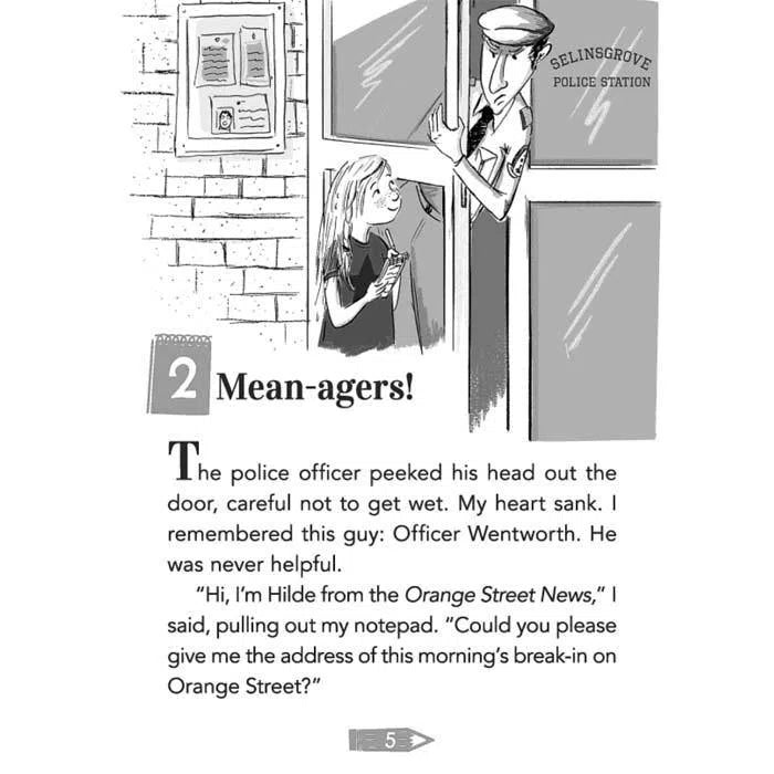 Hilde Cracks the Case #01 Hero Dog! (Branches) Scholastic