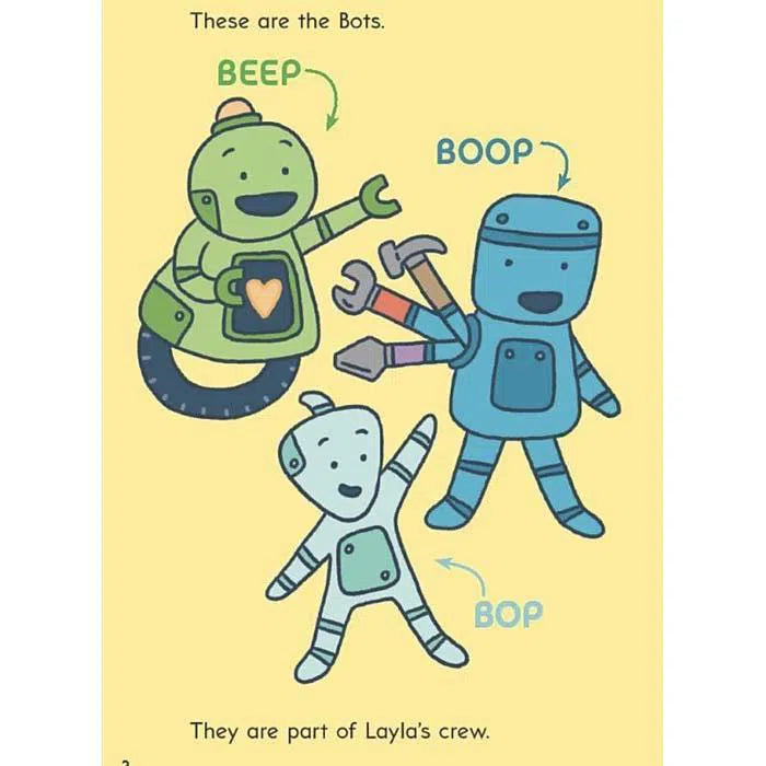 Layla and the Bots #01 Happy Paws (Branches) Scholastic