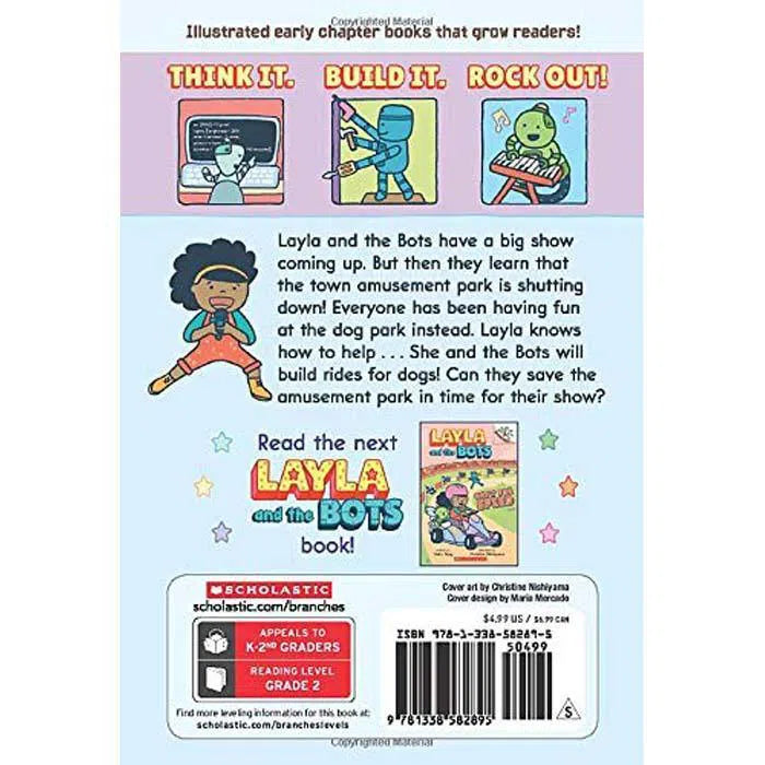 Layla and the Bots #01 Happy Paws (Branches) Scholastic
