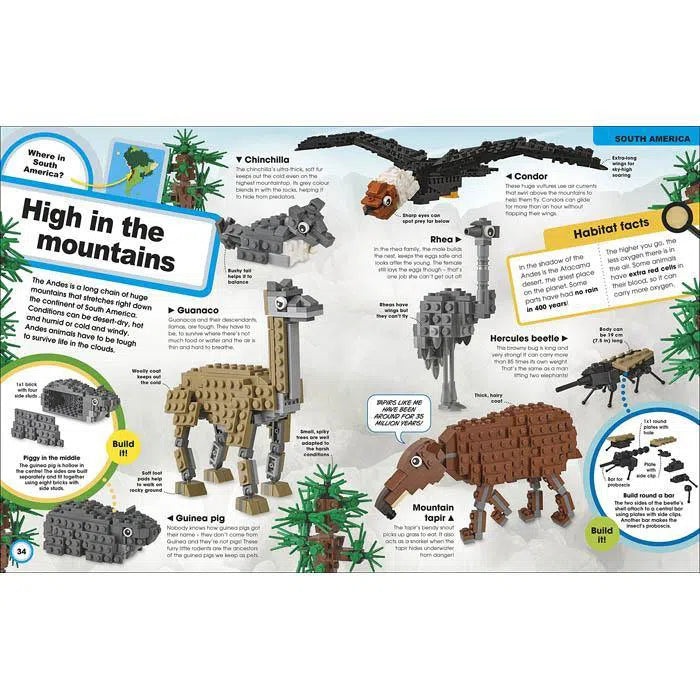 LEGO Animal Atlas (with four exclusive animal models) DK UK