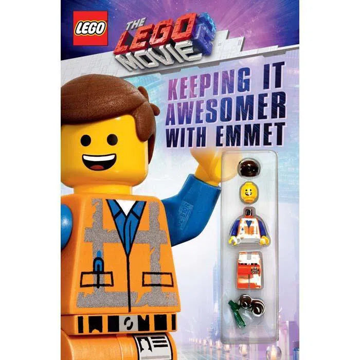 正版LEGO Movie Keeping it Awesomer with Emmet (with Minifigure