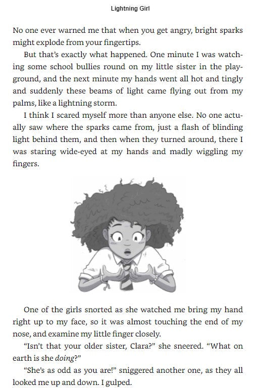 Lightning Girl #01-04 Bundle (4 Books) Scholastic UK