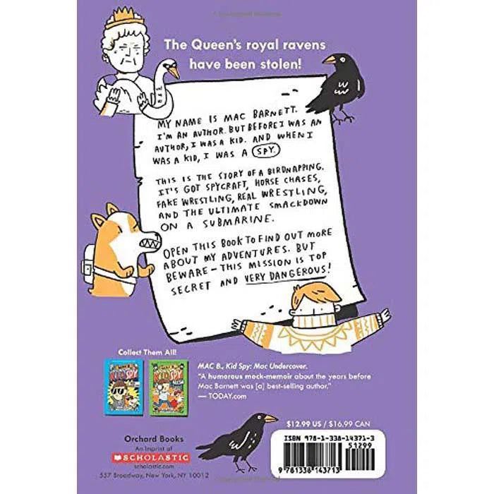 Mac B Kid Spy #03 Top Secret Smackdown (Mac Barnett) Scholastic