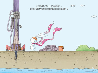 兔子小白益智遊戲繪本: 小白的農場