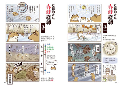 野生動物搞笑日常2:原來牠們這樣生活!用4格漫畫觀察四季生態