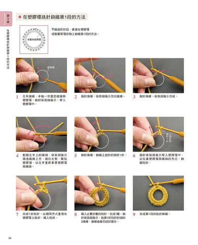全圖解‧永久保存版!初學鉤針編織入門書