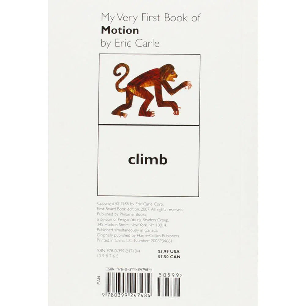 My Very First Book of Motion (Eric Carle)(Board Book) PRHUS