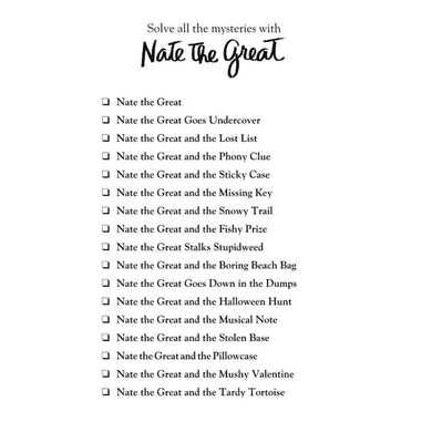 Nate the Great and the Musical Note-Children’s / Teenage fiction: Action and adventure stories-買書書 BuyBookBook