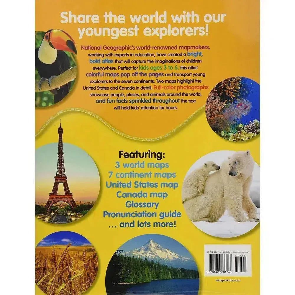 NGK My First: Atlas of the World (Hardback) National Geographic