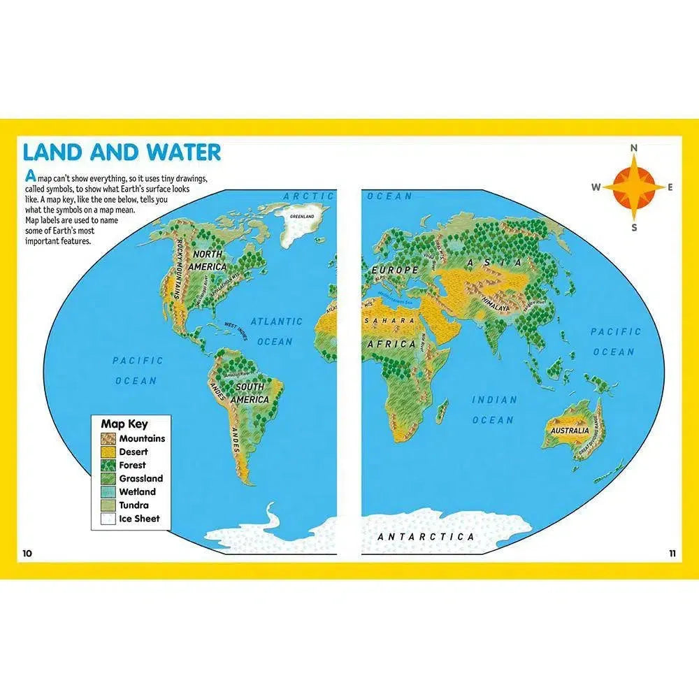 NGK My First: Atlas of the World (Hardback) National Geographic