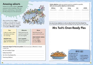 Roald Dahl Creative Writing with The Twits - 買書書 BuyBookBook
