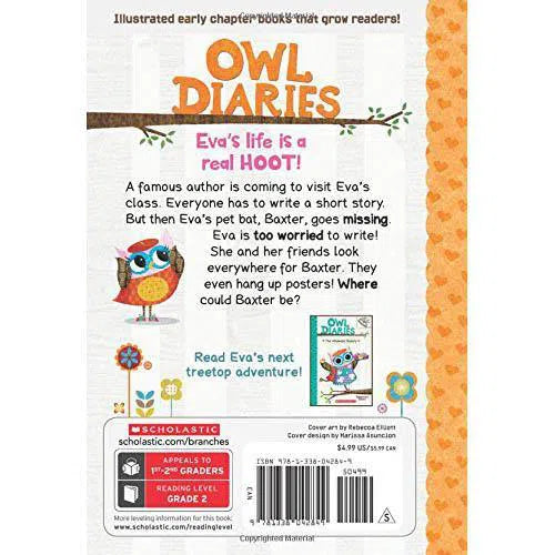Owl Diaries #06 Baxter is Missing (Branches) (Rebecca Elliott) Scholastic