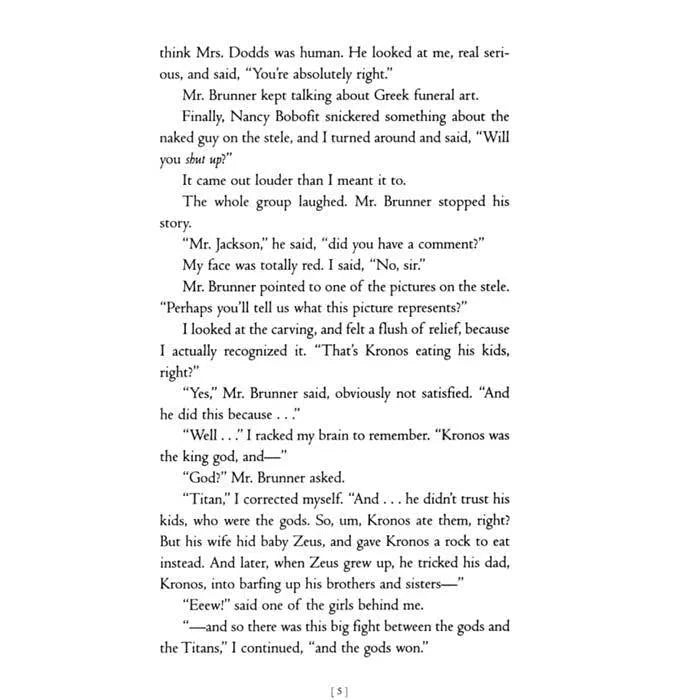 Percy Jackson and the Olympians 5 Book Paperback Boxed Set (w/poster)