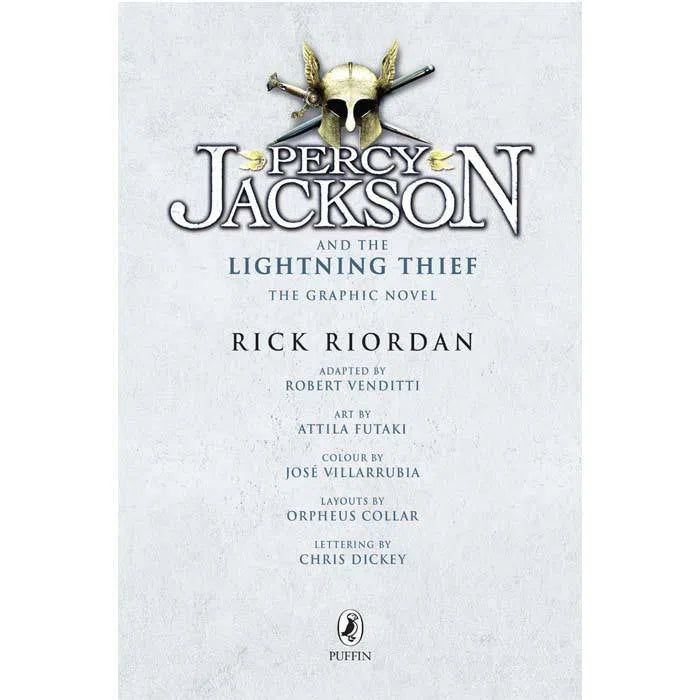 Percy Jackson and the Olympians #1 The Lightning Thief (Graphic Novel) (Rick Riordan) Hachette US