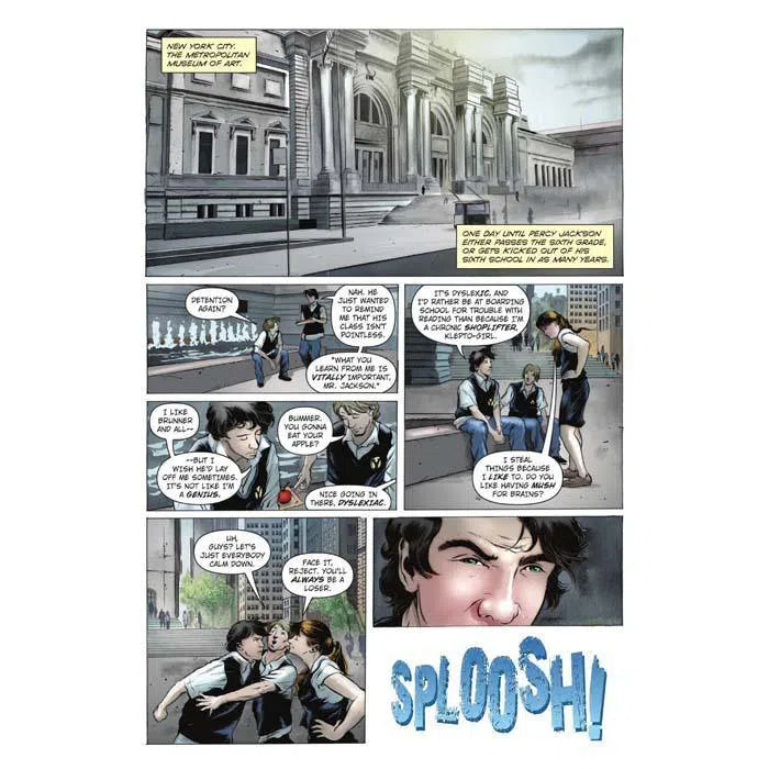 Percy Jackson and the Olympians #1 The Lightning Thief (Graphic Novel) (Rick Riordan) Hachette US