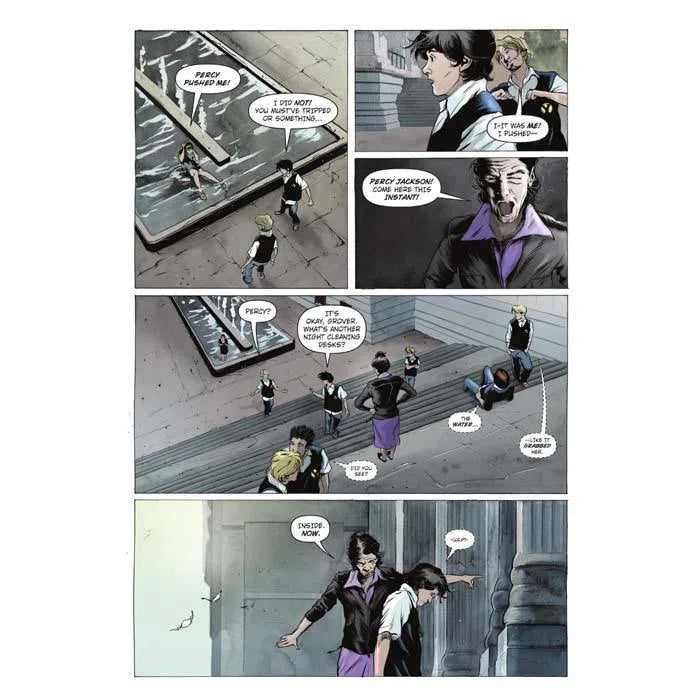 Percy Jackson and the Olympians #1 The Lightning Thief (Graphic Novel) (Rick Riordan) Hachette US