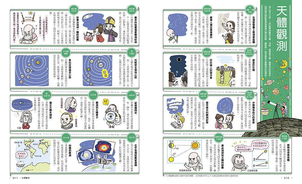科學史漫畫年表:改變未來的100項發明與發現(上冊)宇宙・生命・知識篇-Graphic novels/ Comic books/ Manga/ Cartoons-買書書 BuyBookBook