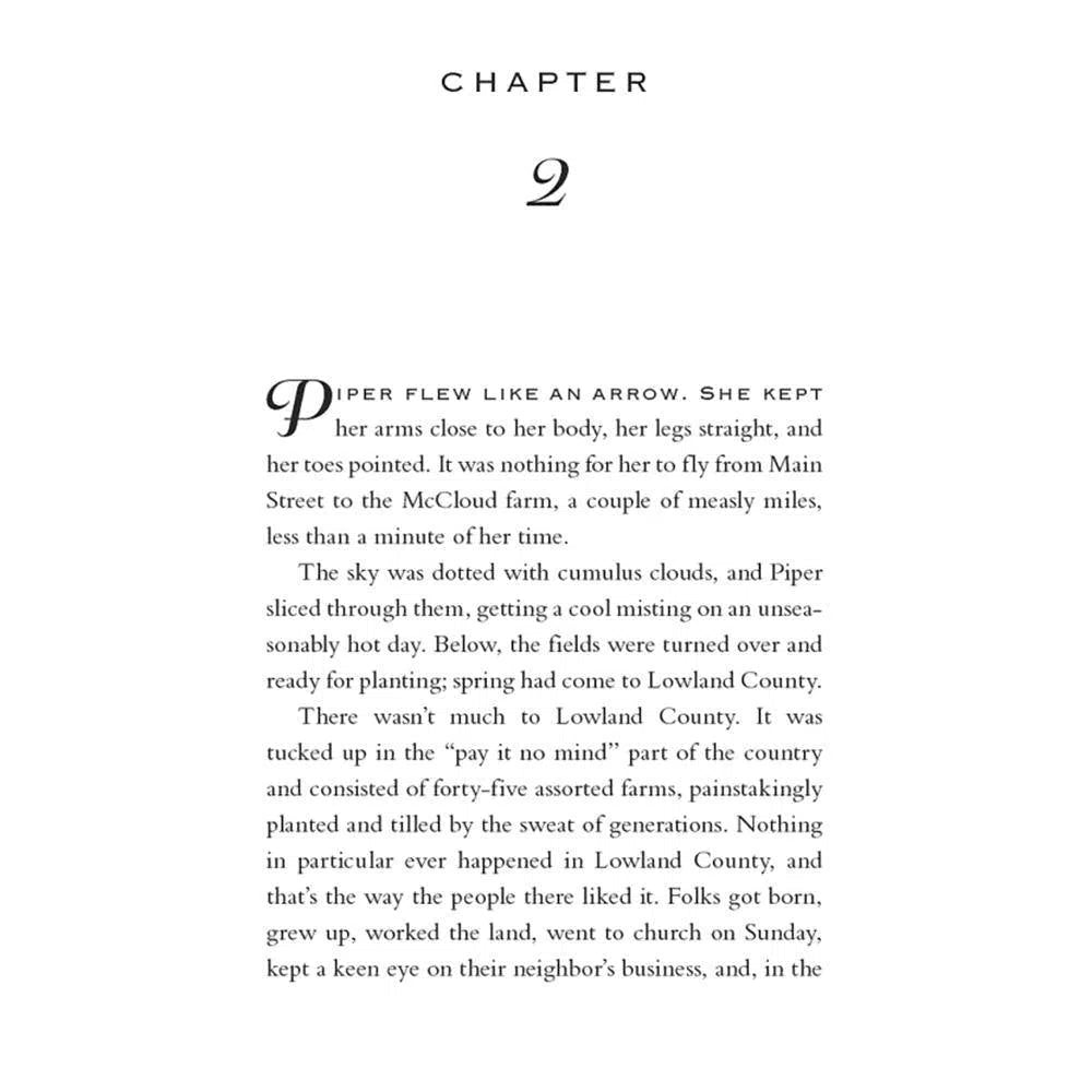 Piper McCloud #03 The Girl Who Fell Out of the Sky Macmillan US