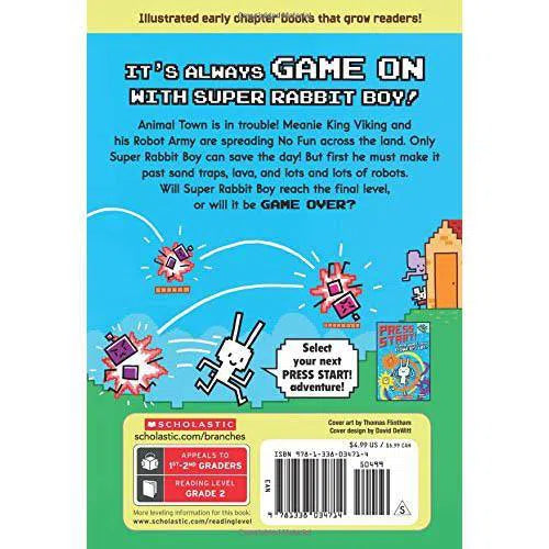Press Start! #01: Game Over, Super Rabbit Boy! (Branches) Scholastic