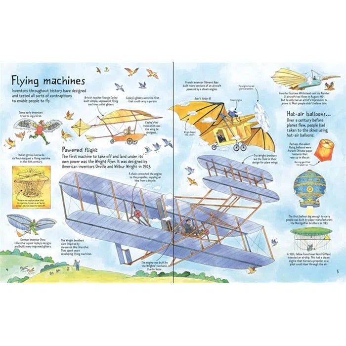 See inside inventions Usborne