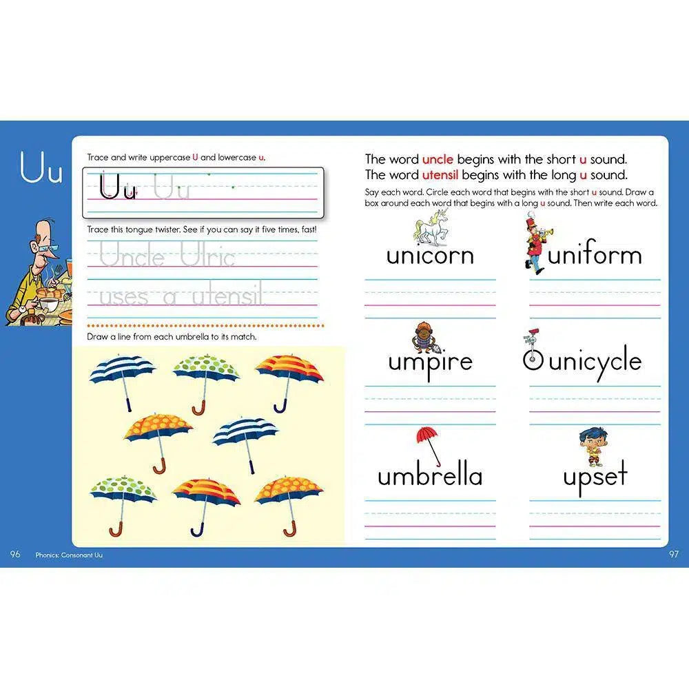 Summer Big Fun Workbook Bridging Grades K & 1-Children’s / Teenage general interest: General knowledge and interesting facts-買書書 BuyBookBook