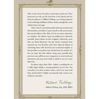 Tales of the Peculiar (Companion book to Miss Peregrine's Peculiar Children) (Ransom Riggs) PRHUS