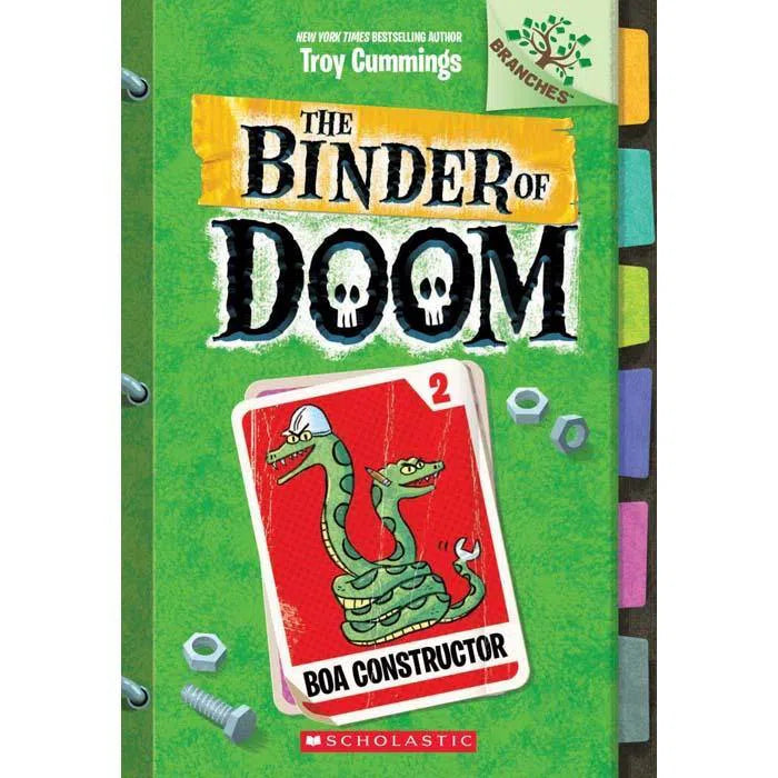 The Binder of Doom #02 Boa Constructor (Branches) Scholastic