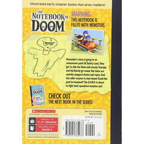 The Notebook of Doom #09 Rumble of the Coaster Ghost (Branches) Scholastic
