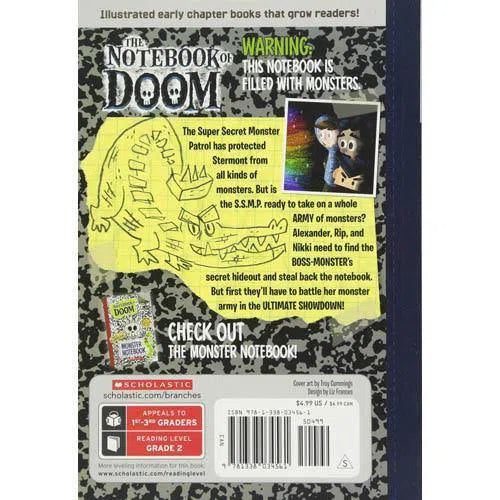 The Notebook of Doom #13 Battle of the Boss-Monster (Branches) Scholastic