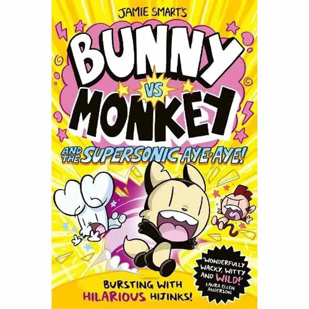 Bunny vs Monkey: the Supersonic Aye-aye (UK)-Fiction: 幽默搞笑 Humorous-買書書 BuyBookBook