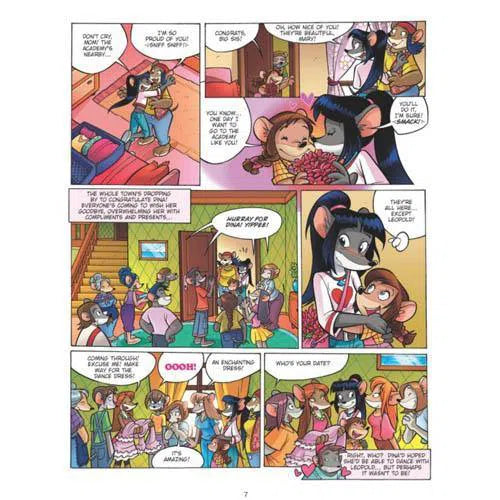 Thea Stilton Graphic Novel #1 The Secret of Whale Island Scholastic