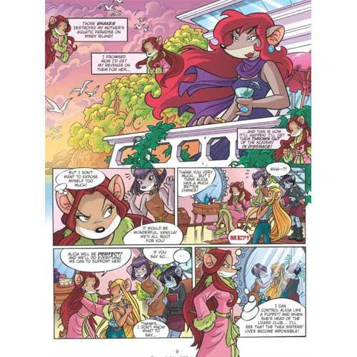 Thea Stilton Graphic Novel #2 Revenge of the Lizard Club (Paperback) Scholastic
