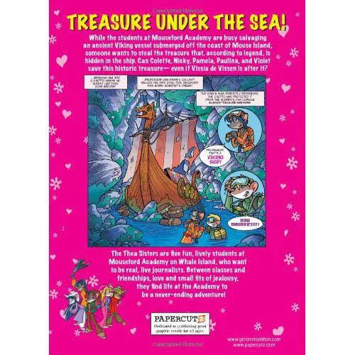 Thea Stilton Graphic Novel #3 The Treasure of the Viking Ship (Paperback) Scholastic