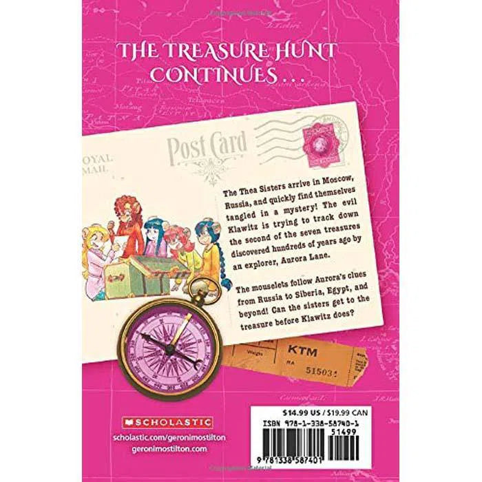 Thea Stilton Treasure Seekers #02 The Compass of the Stars (Hardback) Scholastic