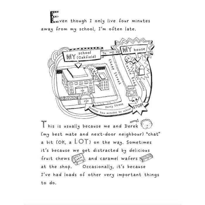 Tom Gates (正版) #01 The Brilliant World of Tom Gates (Liz Pichon) Scholastic UK