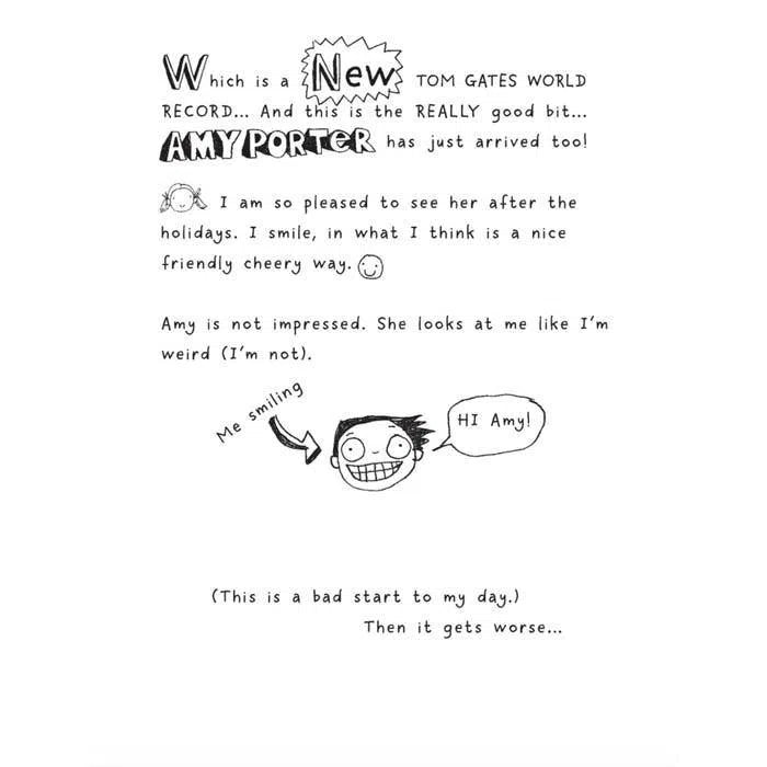 Tom Gates (正版) #01 The Brilliant World of Tom Gates (Liz Pichon) Scholastic UK