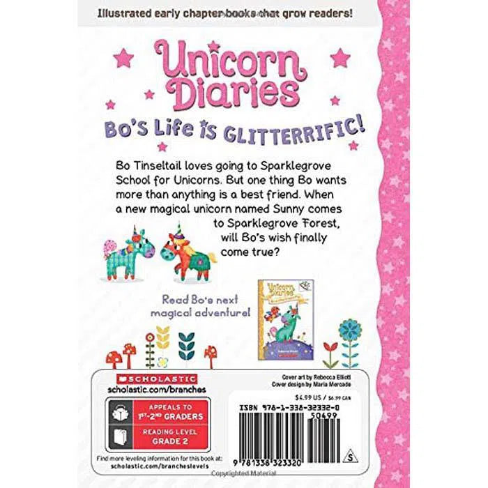 Unicorn Diaries #01 Bo's Magical New Friend (Branches) (Rebecca Elliott) Scholastic