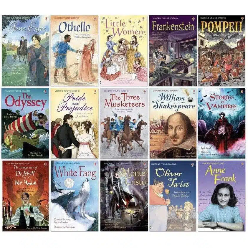 Usborne (正版) Reading Collection for Confident Readers, The (Stage 4) (40 Books) Usborne