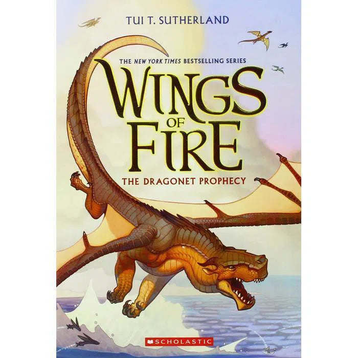 Wings of Fire #01-05 Collection (5 Books) (Tui T. Sutherland) Scholastic
