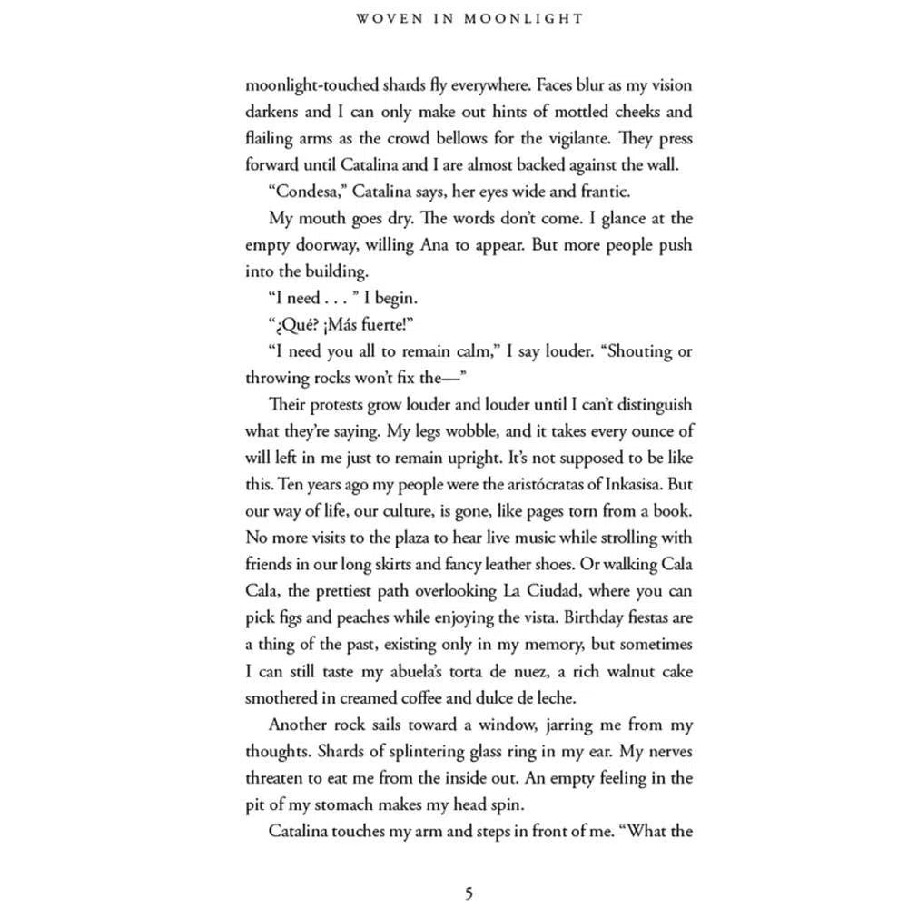 Woven in Moonlight (Hardback) Macmillan US