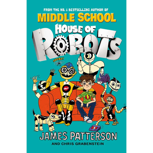 House of Robots #1 House of Robots (James Patterson)-Fiction: 劇情故事 General-買書書 BuyBookBook